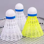 Nylon Badminton Shuttlecocks Durable Plastic Badminton Balls