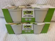 2 Packages SET OF 4 ~ Lodge ~ Stoneware ~ 6oz ~ Ramekins - NEW