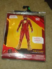 Costume, Male, D/C The Flash, Child M 8-10, NIP