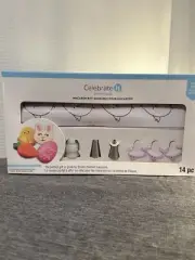 Easter Macaron Baking Kit Bunny Rabbit Chick Egg Carrot 14 Pieces Brand New