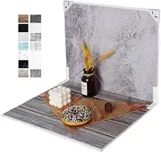 Food Photography Photo Backdrops Board: 7Pcs 12Patterns Product Background Table Top Kit - Flat Lay Props for Jewelry.(Medium Size 16.6x13.3in)…