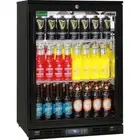 Commercial Alfresco Bar Fridge 129 Litres with Right Hinged Single Glass Door
