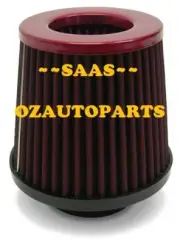 SAAS HIGHFLOW PERFORMANCE AIR INTAKE POD FILTER RED