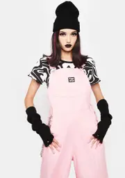 [Black Friday] Pink Punk Overalls