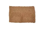 Solemate Coir Rope Knit Weave 50x80cm Stylish Outdoor Entrance Doormat