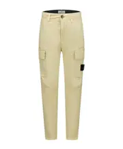 Stone Island Junior Compass Patch Tapered Trousers 8Y,14Y,12Y,10Y Nude