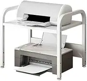 Organizer Shelf Scanner Copier Countertop Holder Desktop Printer Shelf White File