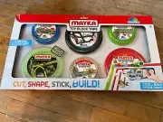 Mayka Toy Block Tape. Box of 5 colors and GLOW TAPE. Ages 3+. 2 lots.