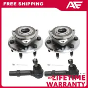 Tie Rod End + Wheel Hub Kit For 07-17 Chevrolet Traverse Buick Enclave GMC