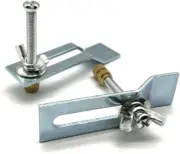 Bonoda Undermount Sink Clips Kitchen Bathroom under Counter Ceramic Washbasin Cl