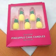 SUNNYLIFE Pineapple Cake Candles Make the Cake! Set of 5 New
