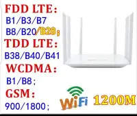 在飛比找Yahoo!奇摩拍賣優惠-附發票【全頻段】4G LTE SIM卡 無線網卡路由器 雙頻