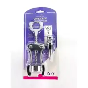 Premium Corkscrew Wine Stopper Set