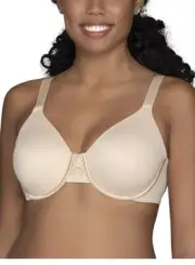Vanity Fair Beauty Back Smoothing Full Figure Minimizer Bra 76080 42C