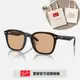 【RayBan 雷朋】膠框太陽眼鏡(RB4392D-601/93 66mm)