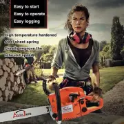Autojare 20” Petrol Chainsaw 52 cc Firewood Tree Pruning 2 Stroke Lightweight