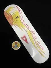 RARE Donald Trump Make Canada Great Again Primitive Skateboard Deck USA
