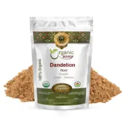 Organic Way Dandelion Root Powder - Herbal Tea| Organic, Kosher & USDA Certified