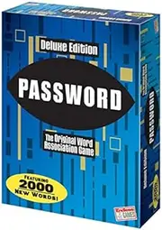 Password Deluxe Edition The Original Word Association Game with 100 Word Cards & 2,000 New Words - Matty's Toy Stop Exclusive