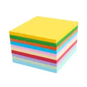 1000 Sheets Origami Paper 10 Colors Origami Sheets Folding Paper Square Crane...