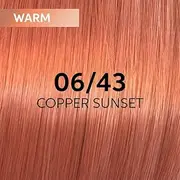 [Wella Professionals] Shinefinity Zero Lift Glaze 60ml 06/43 Copper Sunset