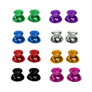 Pair of PS5 3D Rocker Metal Aluminum Caps Dual Sense Controller