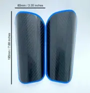 Shin Guards, Real Carbon Fiber, Superlight, size M/L, For Men Women Football