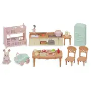 Sylvanian Families Dollhouse Furniture Set - Red Roof Big House Cooking ST