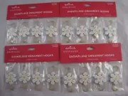 Hallmark Snowflake Ornament Hooks 4 X 4 New