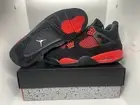 Jordan 4 Retro Red Thunder (2022) GS Size 7Y / 8.5W