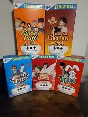 NEW LIMITED EDITION 5 K-POP TOMORROW X TOGETHER BAND CEREAL BOXES BUNDLE