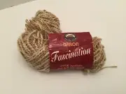 CARON FASCINATION YARN - MARBLE #5941 - PARTIAL SKEIN - MACHINE WASH & DRY