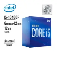 在飛比找蝦皮購物優惠-Intel Core i5-10400F CPU (2.9G