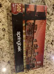 Springbok New York City Skyline Pre 911 Panoramic 500 Piece Jigsaw Puzzle