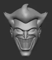 Animated Joker v2 BTAS Batman animated style custom head for action figures