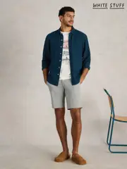White Stuff Blue Navy Keswick Shirt (F67089) | $136