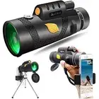 Monocular Telescope,High Power 12X50 Handheld Prism Scope with Smartphone
