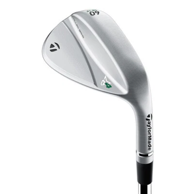 Taylormade Milled Grind 4 Satin Raw Chrome Lob Wedge 58.08LB Wedge Flex K782