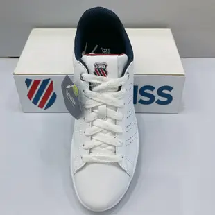 K-SWISS Court Casper III 男生 白色 皮革 舒適 運動 休閒鞋 08449178