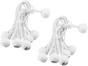 OSOLADY 50Pcs Bungee Cords Heavy Duty Tarp Bungee Balls for Secure Tent Fixing Portable Elastic Cords for Camping Canopy Tarp Tie Down Durable and Reliable