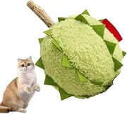 Cat Chew Toy, Catnip Toy - Soft Plush Interactive Kitten Bite Toy | Pet Simulation Plush for Cleaning Teeth Gentle Play Reduce Boring Exercise