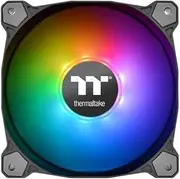Thermaltake Pure 12 ARGB 5V Motherboard Sync/Analog Controller 16.8 Million Colors 9 Addressable LEDs 120mm Hydraulic Bearing Case/Radiator Fan, 3 Pack CL-F079-PL12SW-A