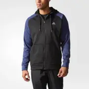 New Authentic Men's adidas Tech Fleece Full Zip Hoodie Jacket Black Large XL