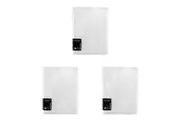 3x Colourhide Display Book Fixed Document Paper File Holder Office Organiser CLR