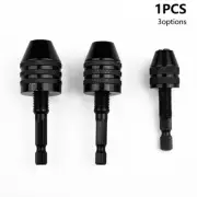 Drill Bit Keyless Drill Chuck Quick Change Driver 1/4 Aluminum Alloy Tool