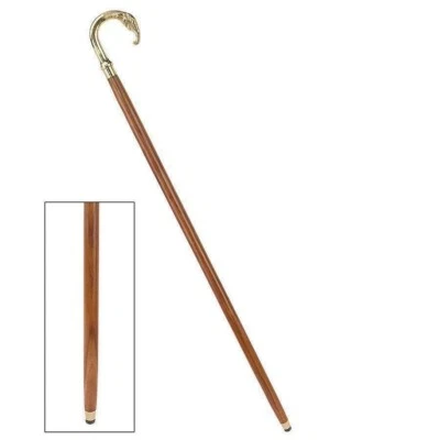 BRASS ELEPHANT WALKING STICK DESIGN TOSCANO Victorian walking stick cane style