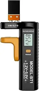 Battery Tester Checker, Household Battery Testers, Digital Battery Tester Checker, Household Battery Tester with Digital Display, Battery Life Tester for AAA and AA, Battery Tester for Home Use