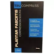 VIVE TruCompress Plantar Fasciitis Compression Socks ☆ Size Large ☆ NEW
