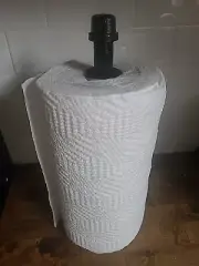 Iron Pipe Industrial Style Free Standing Paper Towel Holder