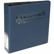 ULTRA PRO 3" ALBUM RING Navy Blue BINDER w/ 100 PLAT. 9 POCKET PAGES SLEEVES